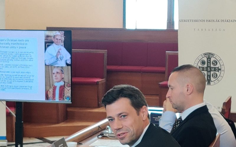 Our Society’s president, András Tóth, delivered a presentation at the 3rd International Forum of Catholic Alumni Associations in Sicily.