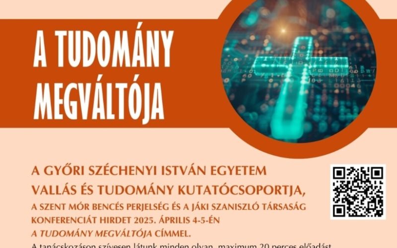 Konferencia felhívás: „A tudomány megváltója”